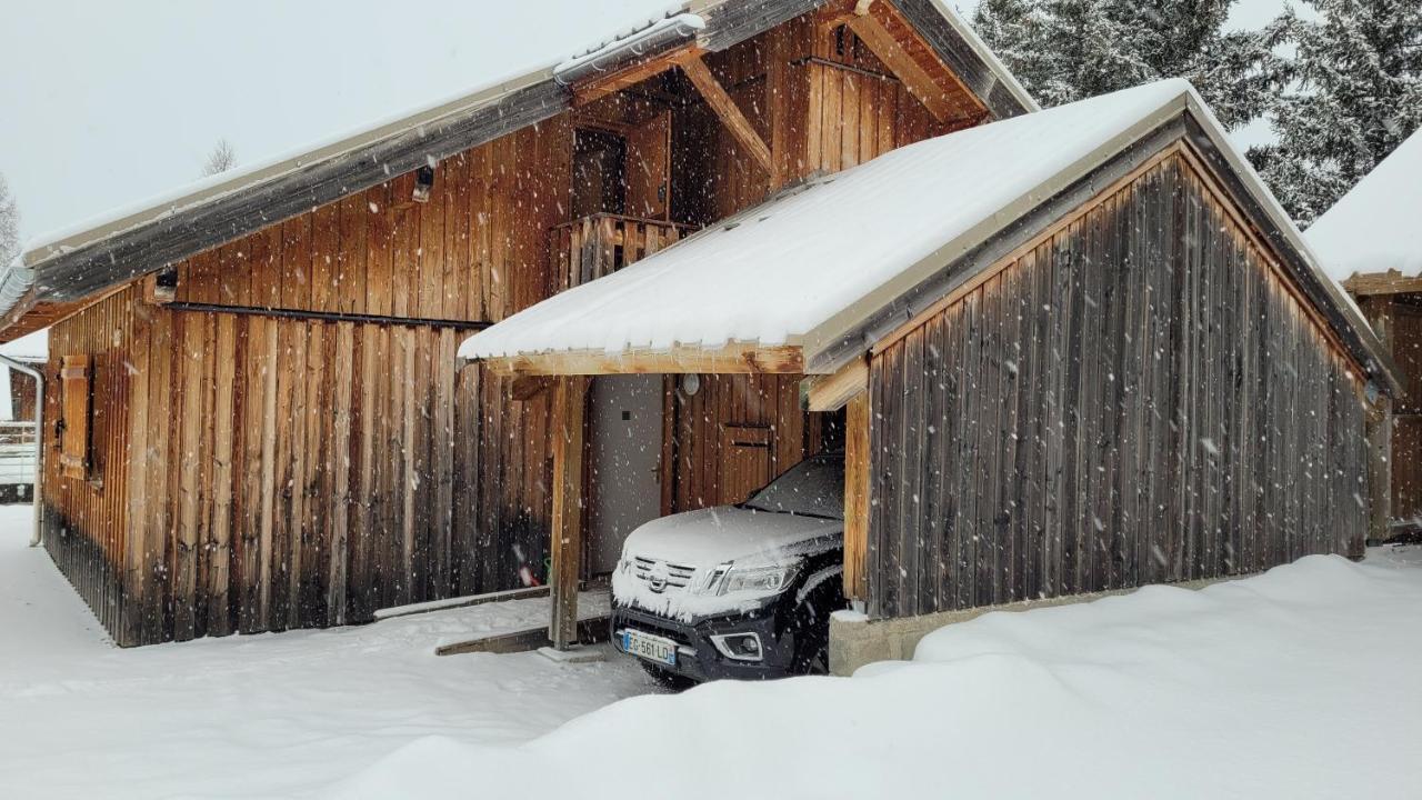 Chalet By Sophie Superdevoluy Avec Piscine Kültér fotó
