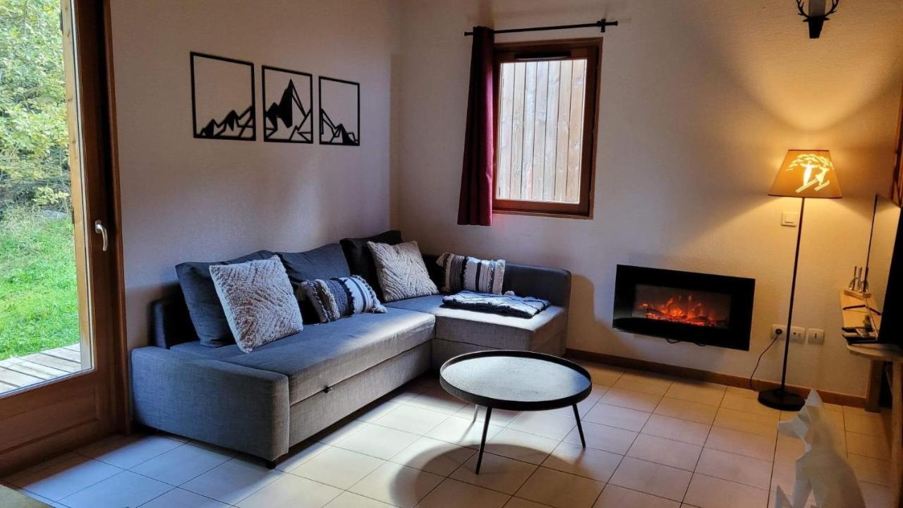 Chalet By Sophie Superdevoluy Avec Piscine Kültér fotó