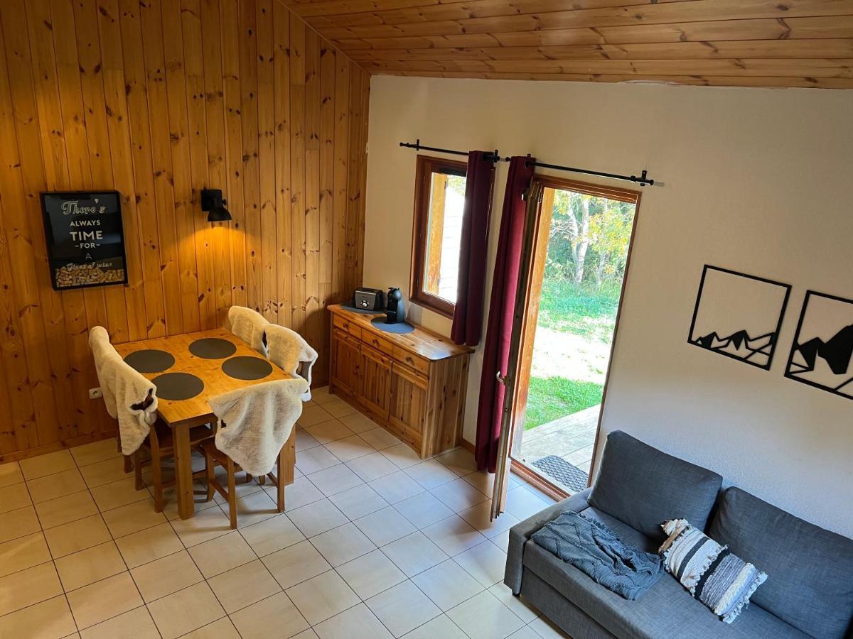 Chalet By Sophie Superdevoluy Avec Piscine Kültér fotó